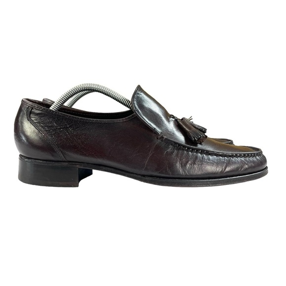 Florsheim Mens 10.5B Imperial Quality Tassels Leather Loafers‎ - Picture 1 of 13